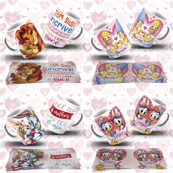 Modelos de Arte para Caneca: Especial Dia dos Namorados - Imagem 4