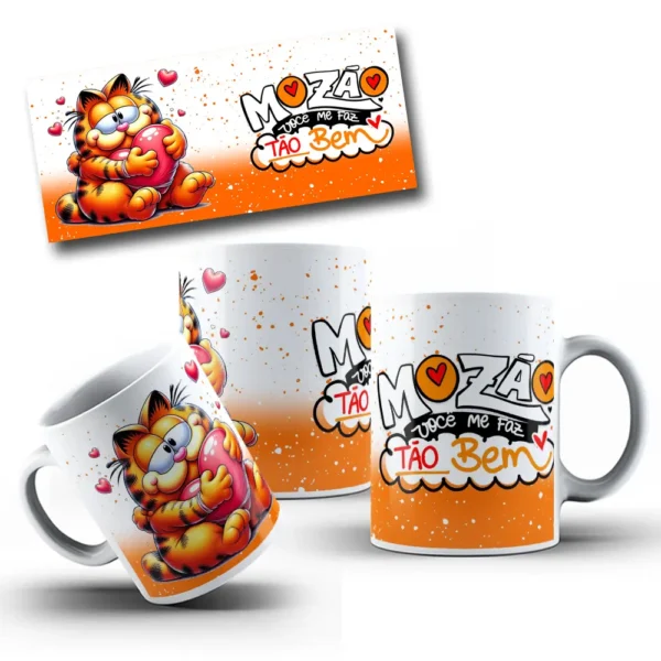Estampas Garfield Personalizar Canecas no Dia dos Namorados - Imagem 5