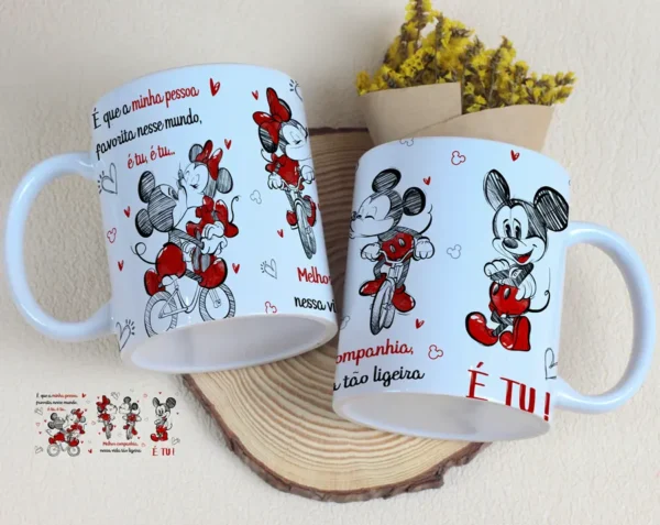 Templates de Caneca para Namorados Apaixonados - Imagem 2