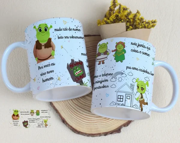 Templates de Caneca para Namorados Apaixonados - Imagem 4