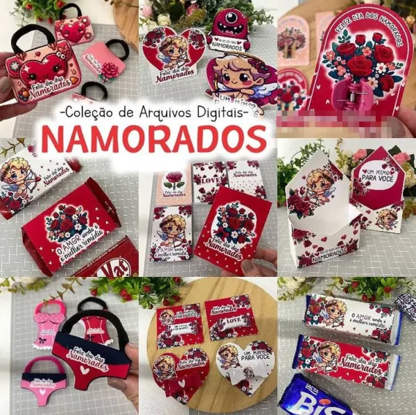 Kit Especial Namorados em PDF: Crie Presentes Únicos - Imagem 2