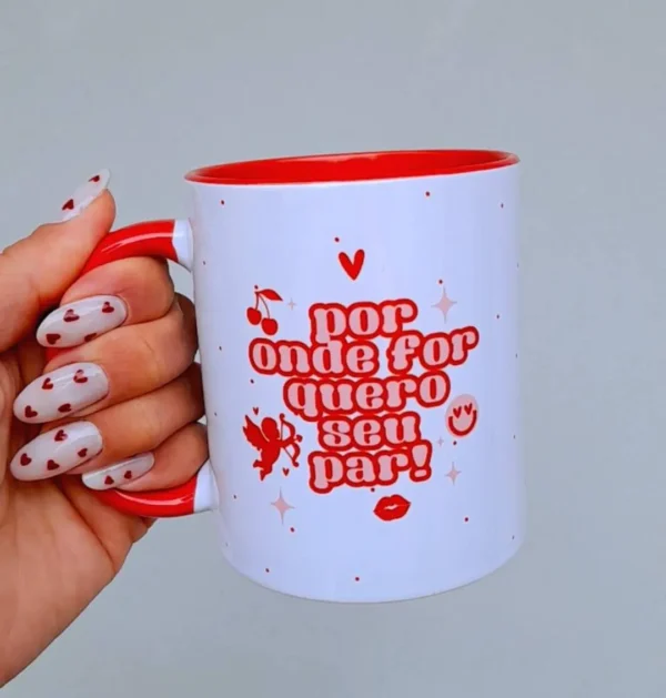 Transforme Canecas em Presentes de Amor com 63 Artes - Imagem 4