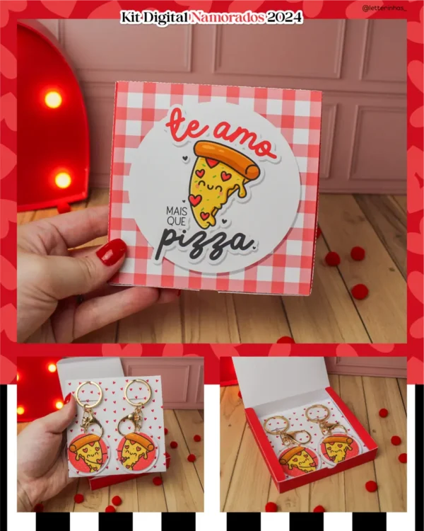 Presenteie com Criatividade: Kit Papelaria Dia dos Namorados - Imagem 7
