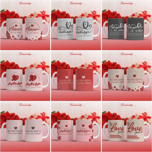 Pacote Romance - Arquivos JPG para Presentes Personalizados - Imagem 5