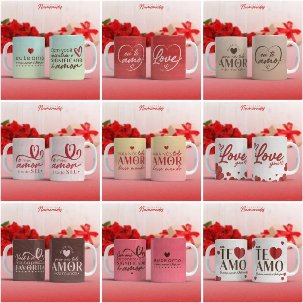 Pacote Romance - Arquivos JPG para Presentes Personalizados - Imagem 6