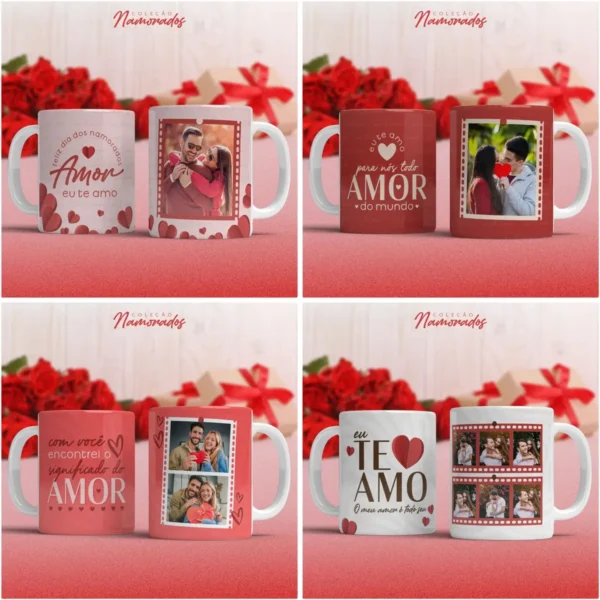Pacote Romance - Arquivos JPG para Presentes Personalizados - Imagem 9