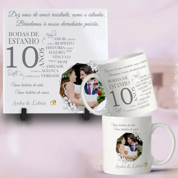 Celebre as Bodas com Canecas Personalizadas - Kit Digital - Imagem 6