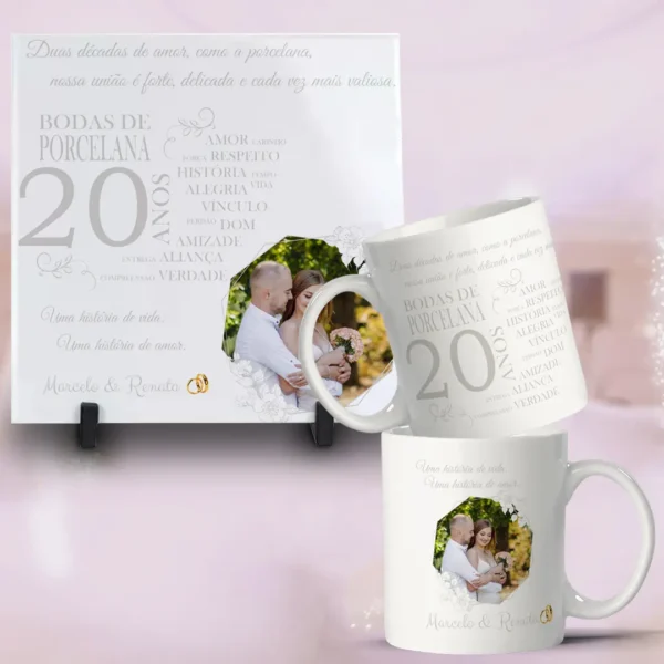 Celebre as Bodas com Canecas Personalizadas - Kit Digital - Imagem 8