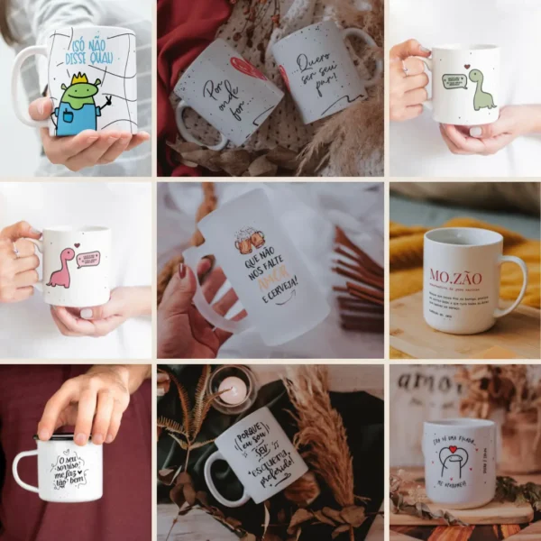 Coleção de Arte para Caneca dos Namorados - 52 JPGs - Imagem 3