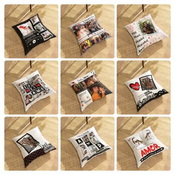 Conjunto de Artes para Sublimação de Presentes Românticos - Imagem 2