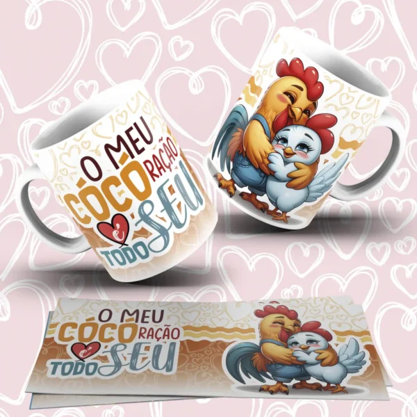Templates para Sublimar Canecas no Dia dos Namorados - Imagem 4