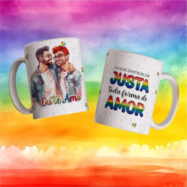 Kit Dia dos Namorados - Estampas para Sublimação em Canecas - Imagem 9