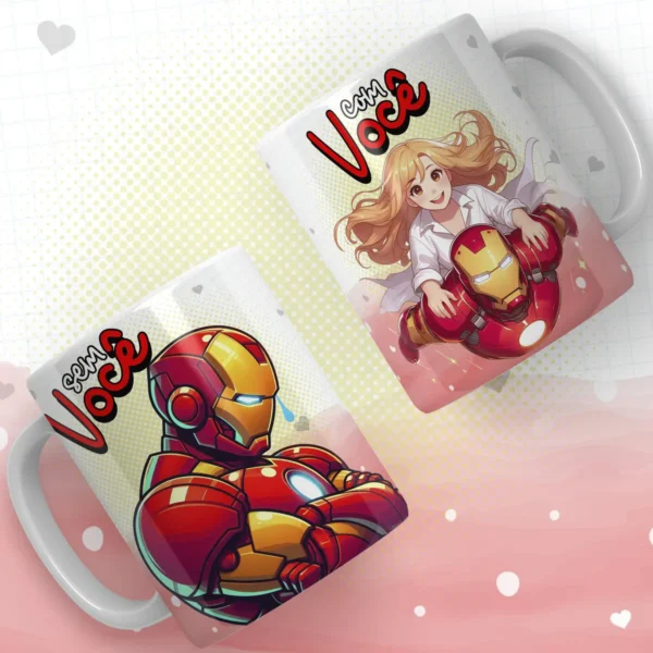 Arte Heróica para Canecas - Comemore o Amor - Imagem 10
