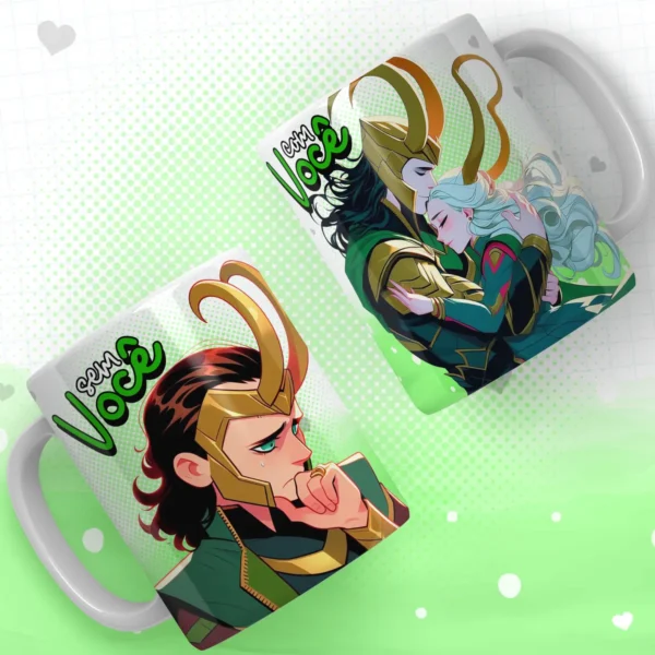 Arte Heróica para Canecas - Comemore o Amor - Imagem 9