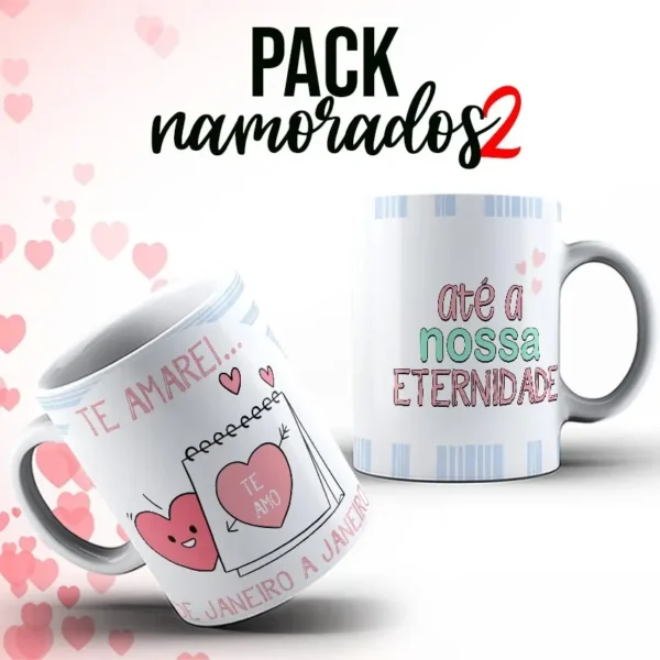 Presentes Personalizados: Arte para Canecas de Namorados - Imagem 9