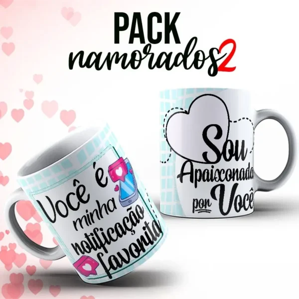 Presentes Personalizados: Arte para Canecas de Namorados - Imagem 7