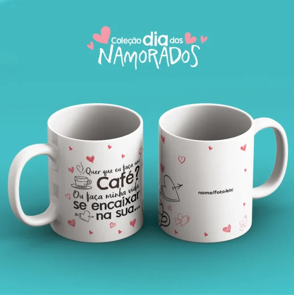 Presente Personalizado - 52 Designs para Canecas de Casal - Imagem 7