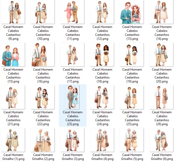 Arquivos Digitais JW para Casais - Design único - Imagem 2