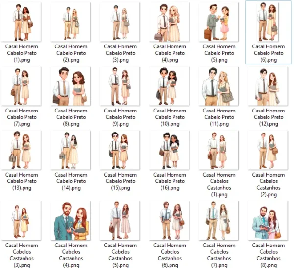 Arquivos Digitais JW para Casais - Design único - Imagem 5
