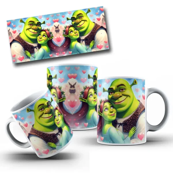 Personagens Românticos PNG para Canecas Personalizadas - Imagem 2