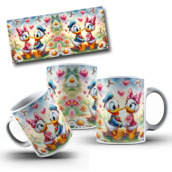 Personagens Românticos PNG para Canecas Personalizadas - Imagem 10
