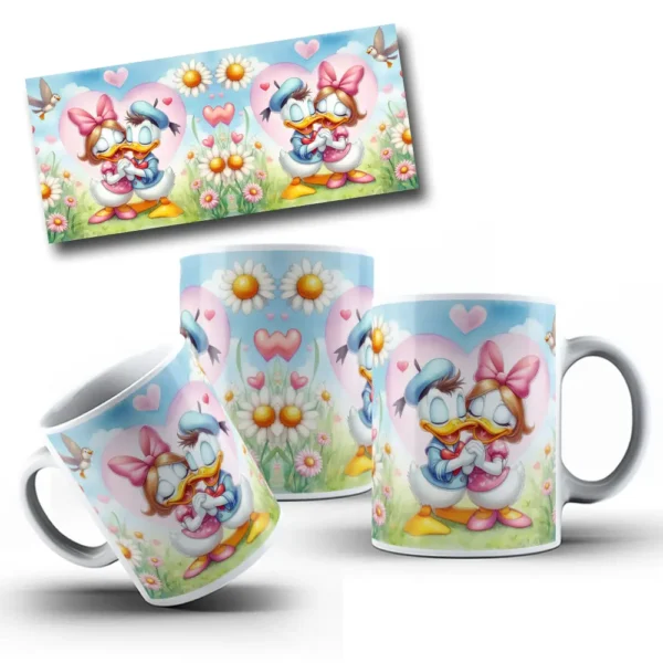 Personagens Românticos PNG para Canecas Personalizadas - Imagem 8