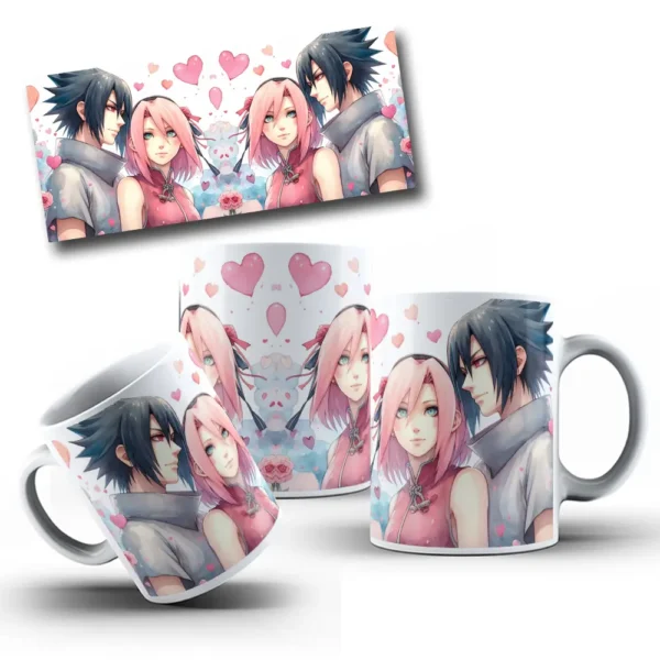 Personagens Românticos PNG para Canecas Personalizadas - Imagem 9