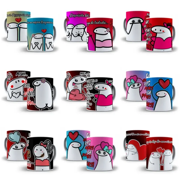 Dia dos Namorados: 30 Artes Caneca I Love em PSD - Imagem 3