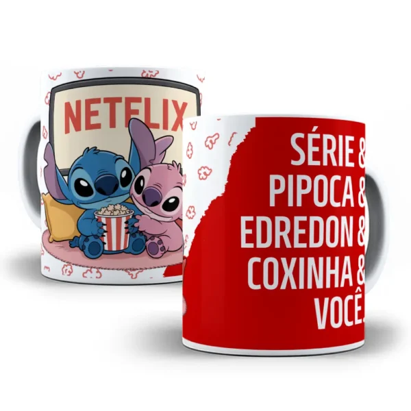 Arquivos PNG Stitch para Sublimação em Canecas Românticas - Imagem 3