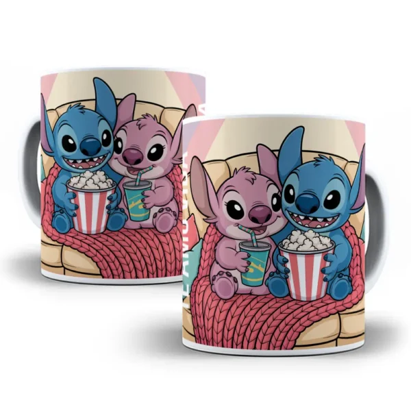 Arquivos PNG Stitch para Sublimação em Canecas Românticas - Imagem 4
