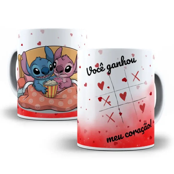 Arquivos PNG Stitch para Sublimação em Canecas Românticas - Imagem 5