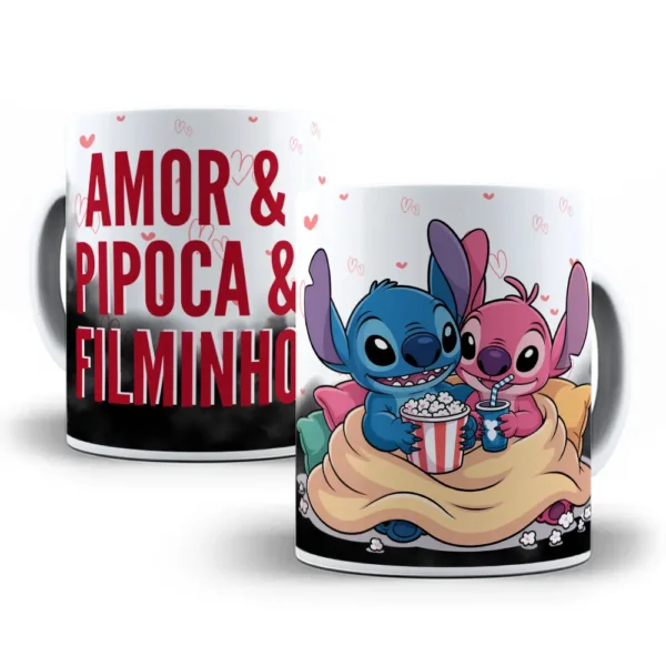 Arquivos PNG Stitch para Sublimação em Canecas Românticas - Imagem 7