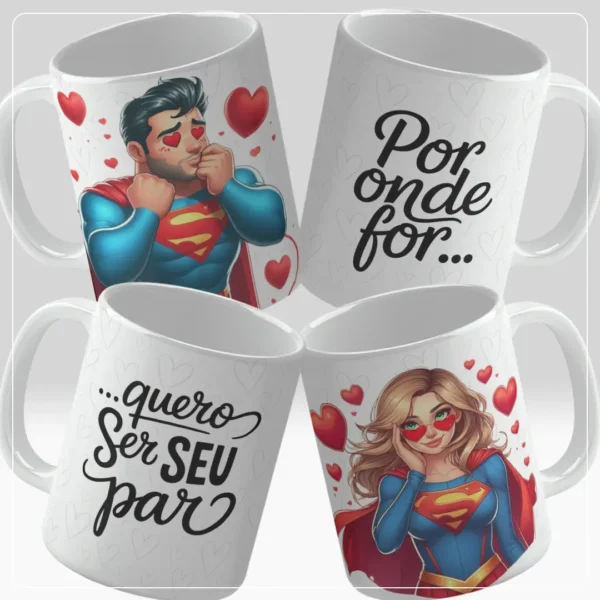 Celebre o Amor com 16 Artes Exclusivas para Canecas - Imagem 2