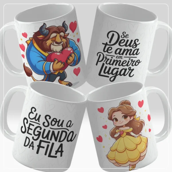 Celebre o Amor com 16 Artes Exclusivas para Canecas - Imagem 5