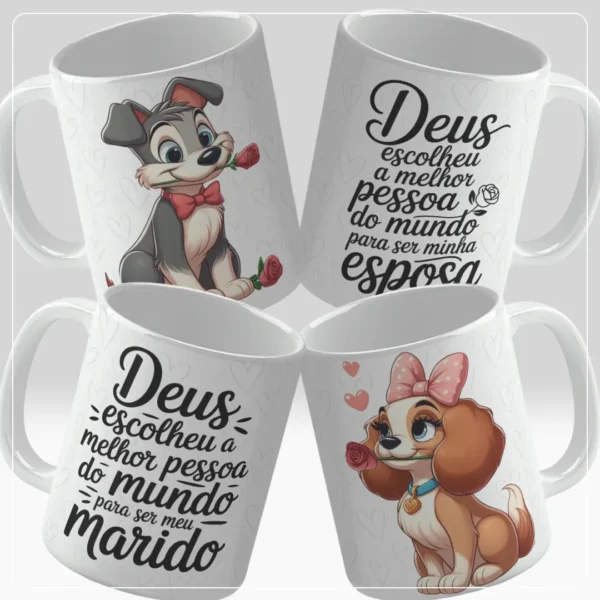 Celebre o Amor com 16 Artes Exclusivas para Canecas - Imagem 7