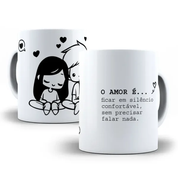 Dia dos Namorados: Pacote de Arte para Canecas Personalizadas - Imagem 5