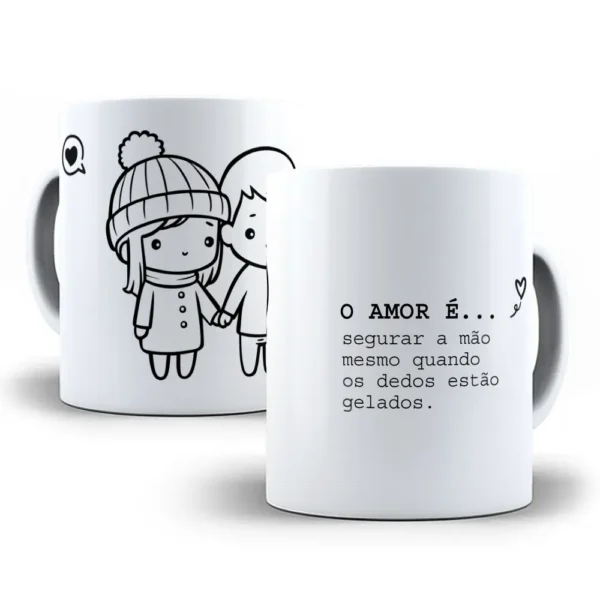 Dia dos Namorados: Pacote de Arte para Canecas Personalizadas - Imagem 4