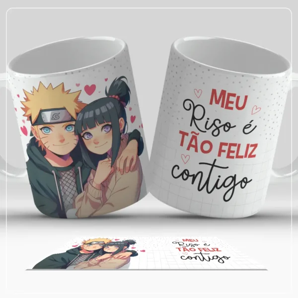 Dia dos Namorados: Artes JPG para Sublimar Canecas de Casal - Imagem 4