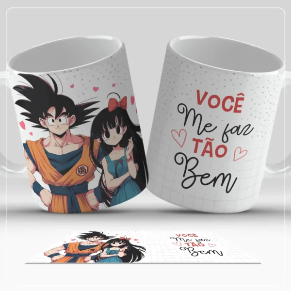 Dia dos Namorados: Artes JPG para Sublimar Canecas de Casal - Imagem 10