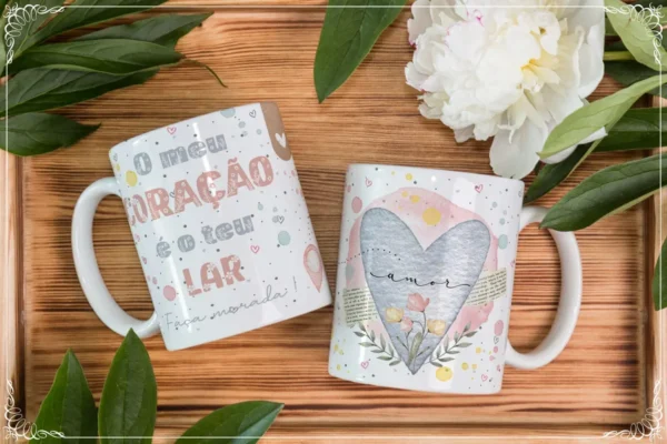 Gráficos em Corel para Sublimação de Canecas de Amor - Imagem 3