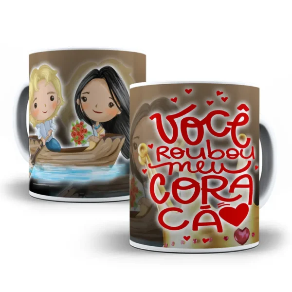 Crie Canecas Personalizadas de Princesas para Namorados - Imagem 9