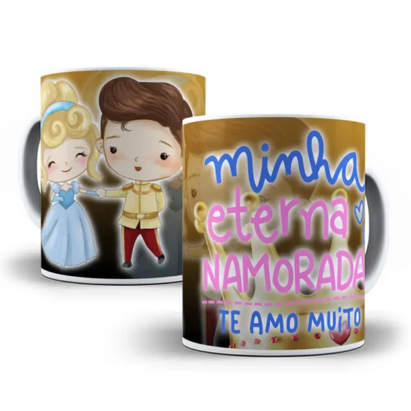 Crie Canecas Personalizadas de Princesas para Namorados - Imagem 3