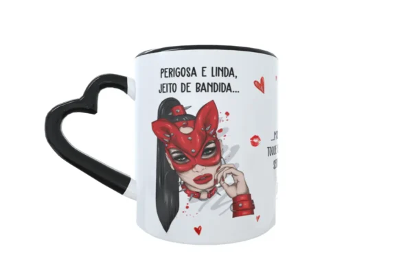 Personalize Canecas - Kit Digital Perigosa e Linda - Imagem 7