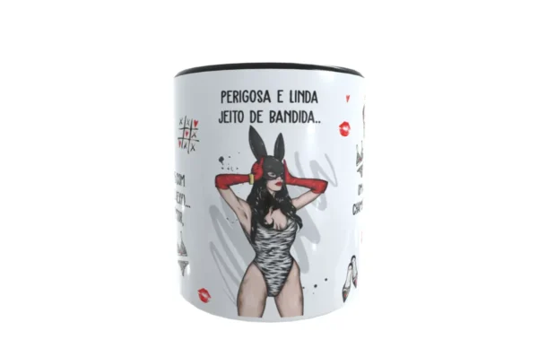Personalize Canecas - Kit Digital Perigosa e Linda - Imagem 4
