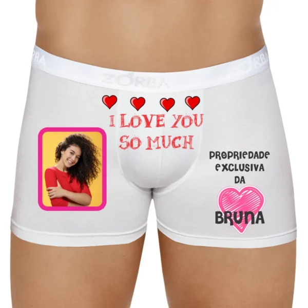 Artes Personalizadas para Cuecas e Calcinhas - Amor e Humor - Imagem 2