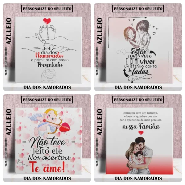 Kit Criativo de Sublimação para o Dia dos Namorados - Imagem 3