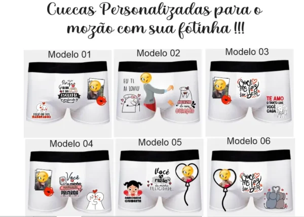 Frases Criativas para Cuecas - Desenhos em Corel - Imagem 2