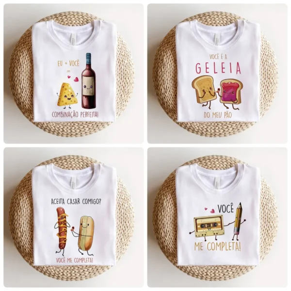 Templates de Dia dos Namorados para Caneca e Camisa - Imagem 2
