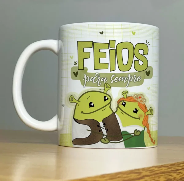 14 Estampas Criativas p/ Canecas Namorados Florks - Imagem 9