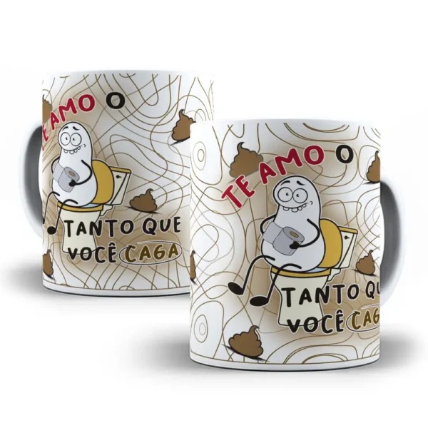 Artes JPG para Canecas de Namorados - Estilo Flork - Imagem 3